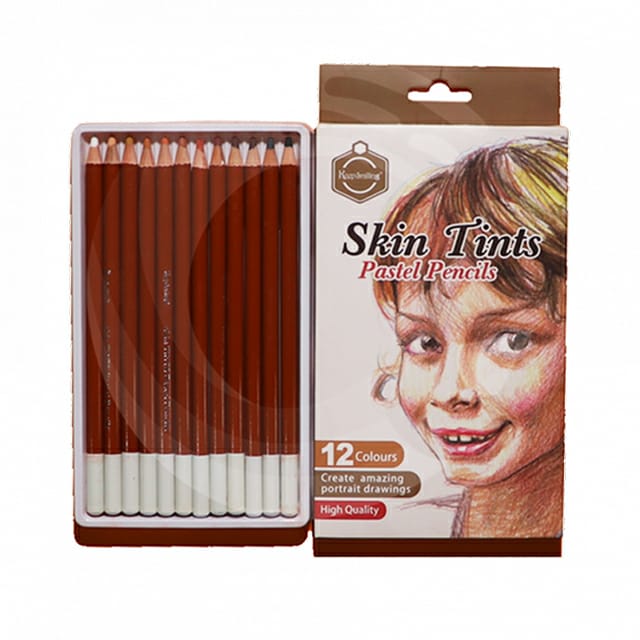 pencil pastel skin